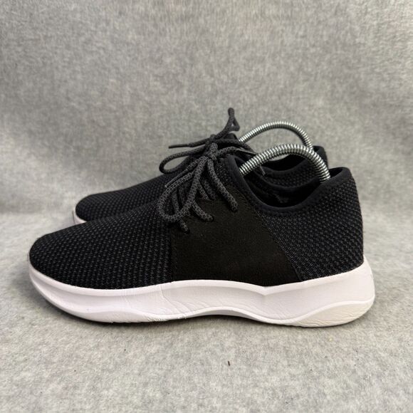 Vessi Black Athletic Shoes - Picture 1 of 9